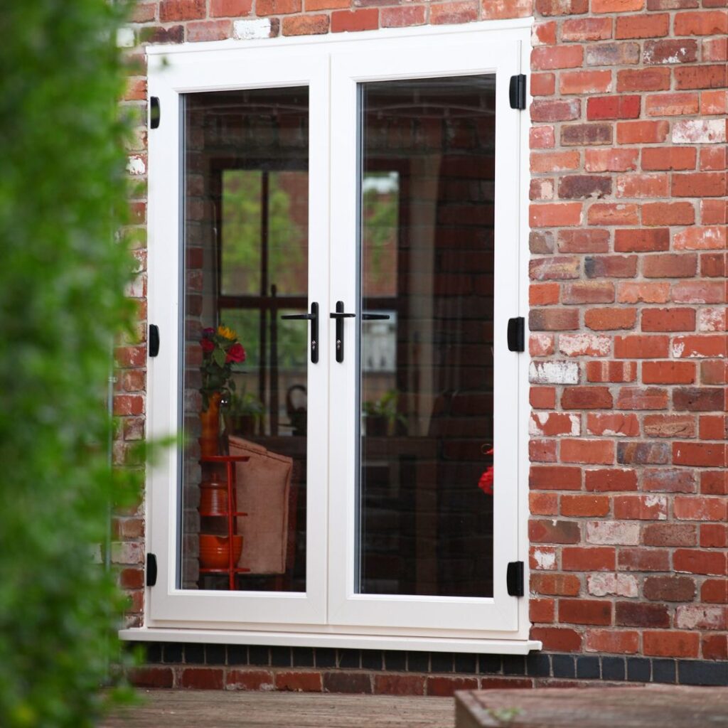 White French Doors